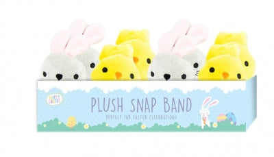 Easter Plush Snap Bands