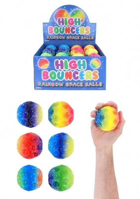 Hi Bounce Rainbow Space Ball