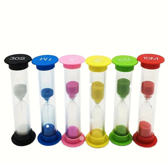 Mini Sand Timers (Pack of 6)