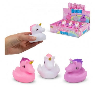 Unicorn rubber ducks