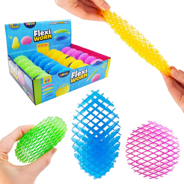 Flexi Worm Mesh Fidget Toy