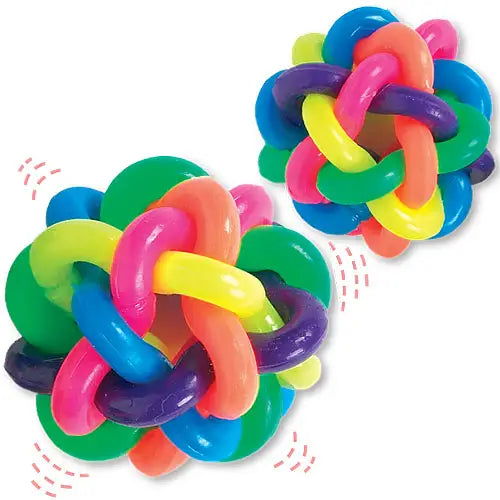 Rainbow Spaghetti Balls