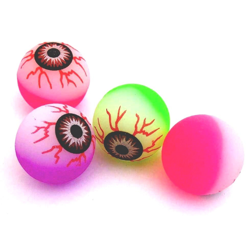 Evil Eyeball Bouncy Balls